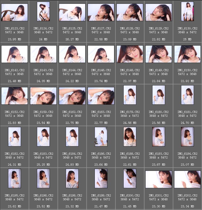 素颜美女raw室内私房照写真未修原片