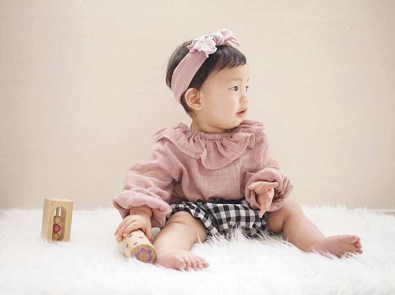 胶片风格日本宝宝摄影作品欣赏