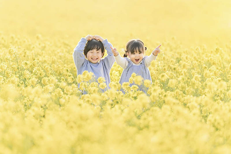 日本纪实宝宝兄妹儿童写真摄影作品图集欣赏