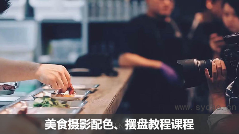 【中文教程】美食摄影配色、摆盘、拍摄课程教程