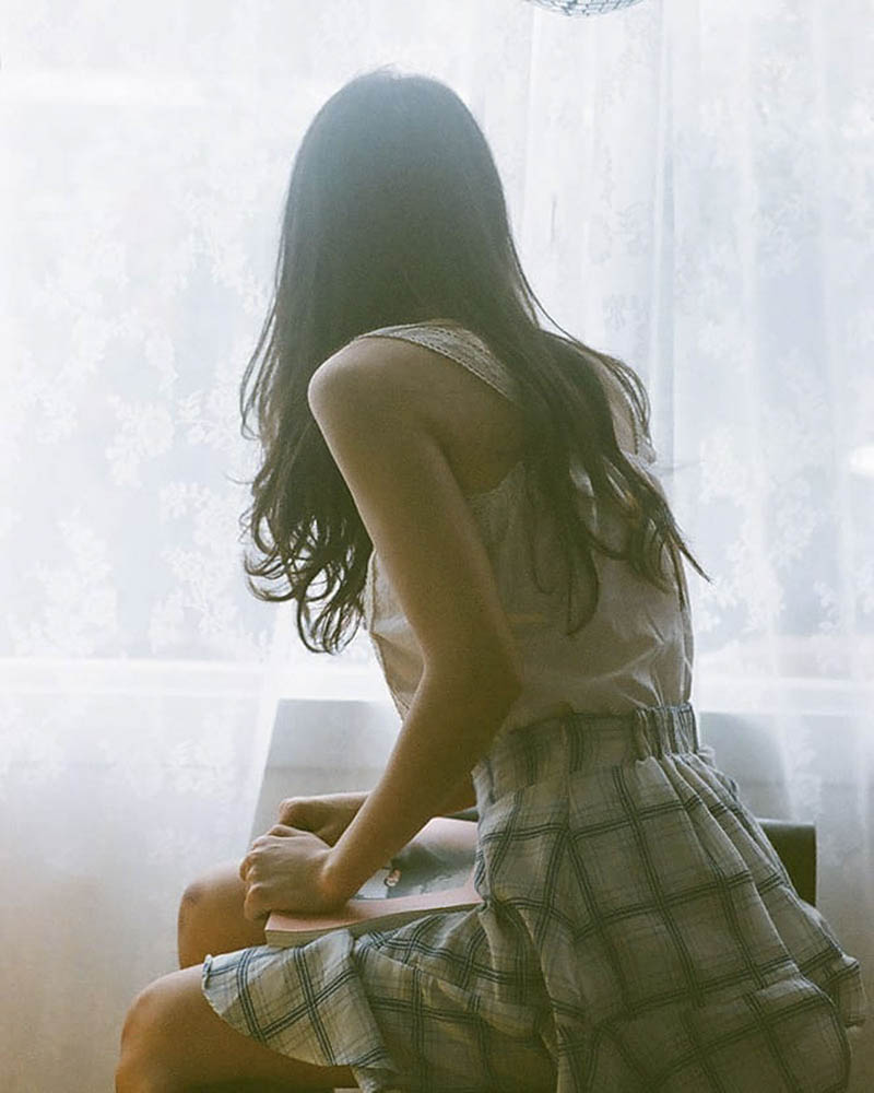 韩国美少女私房照胶片写真人像摄影作品集欣赏