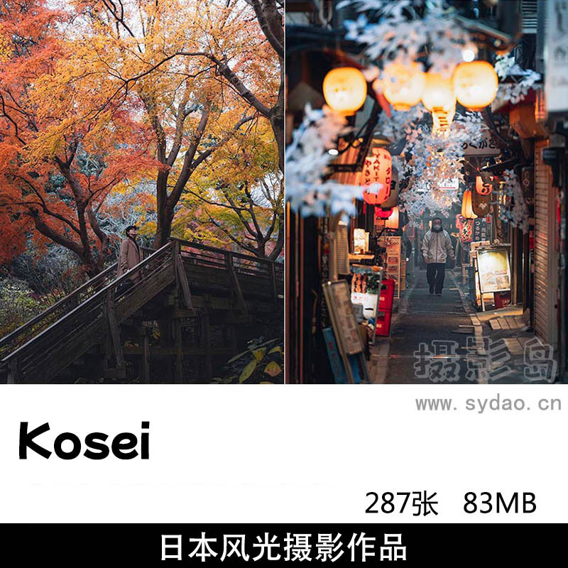 287张日本自然风光雪山、野生动物、城市摄影作品集欣赏，ins博主Kosei作品参考审美提升素材