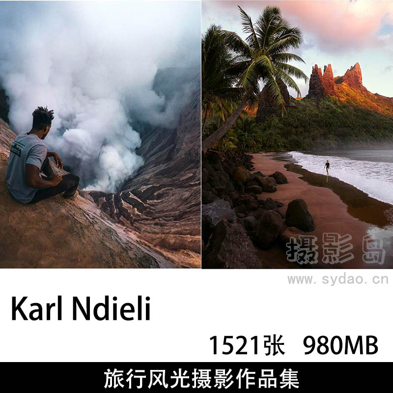 1521张大自然旅行风光摄影作品欣赏，ins美国摄影师Karl Ndieli摄影审美提升素材