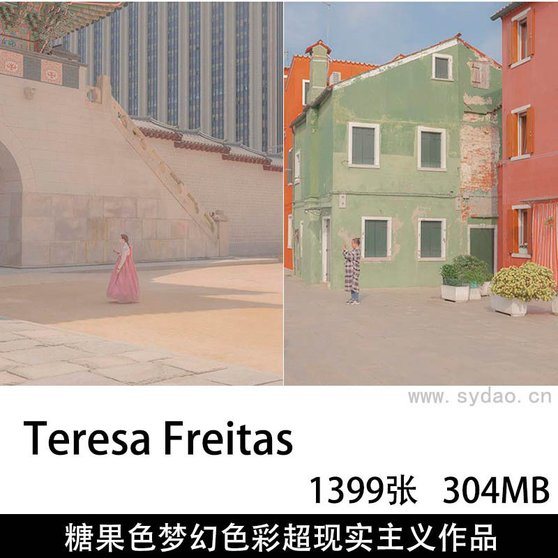 1399张梦幻创意糖果色彩超现实主义摄影作品集欣赏，ins网红葡萄牙摄影师Teresa Freitas摄影审美提升素材
