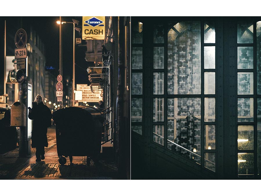 暗色调欧美城市阴雨天街景街拍纪实摄影作品欣赏
