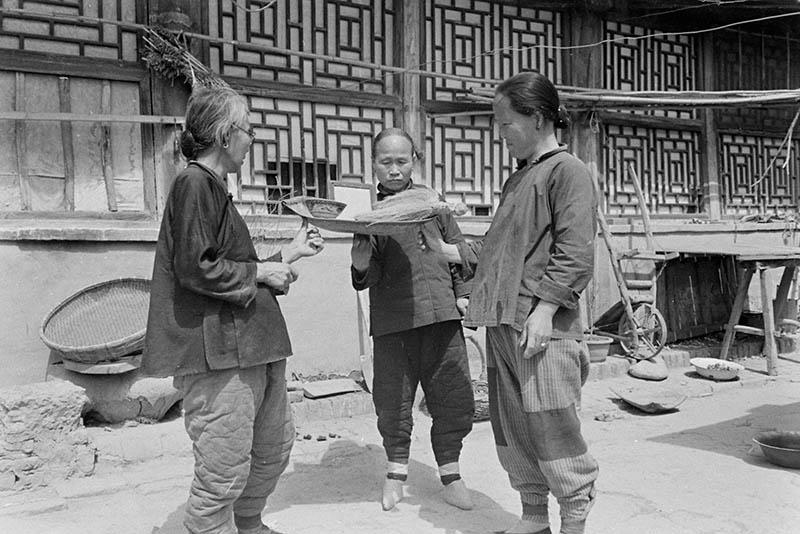1940年至1956年中国北京黑白影像集老照片图库