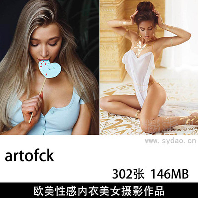 302张欧美内衣美女丰满性感摄影写真作品欣赏，ins摄影师artofck审美提升素材