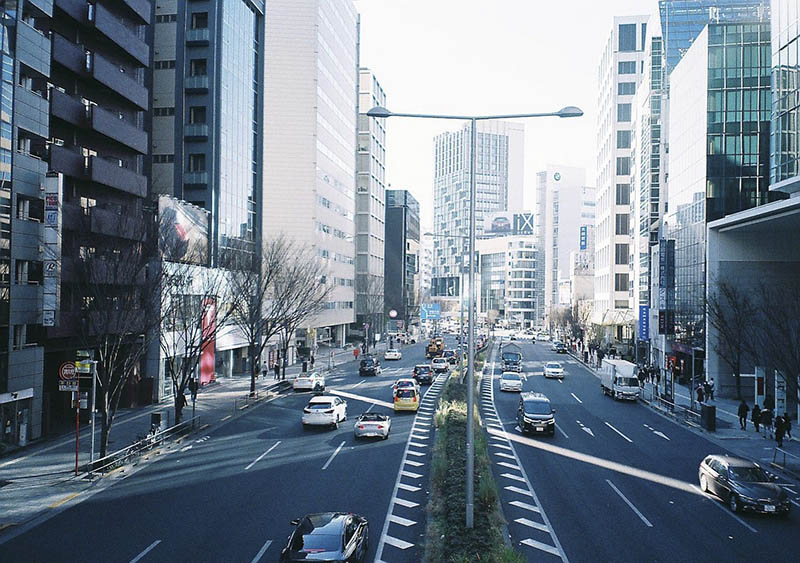 小清新胶片风格日本街头街景风光摄影作品图片欣赏，ins摄影师dora_film_审美提升素材