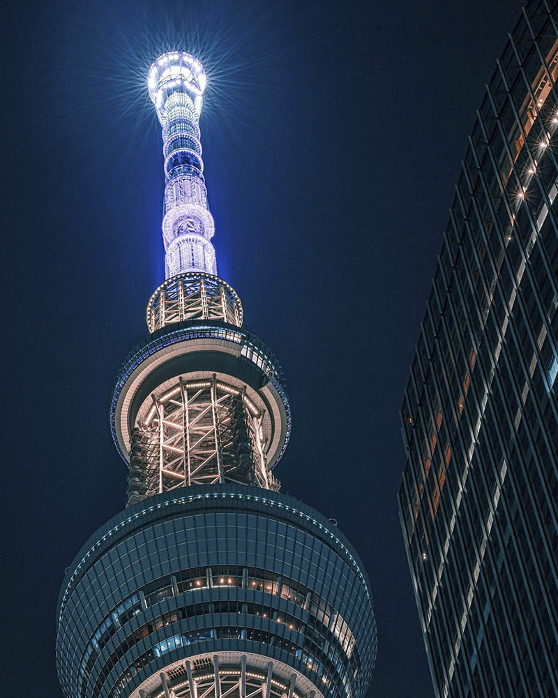 日本东京夜景街头风光摄影作品图片欣赏，ins摄影师Yuki Adachi审美提升素材