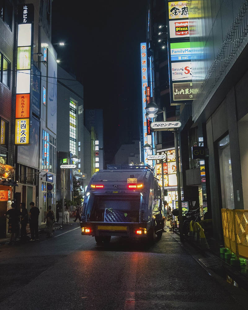 日本街道街景店面风光摄影作品图片欣赏，ins日本摄影师keisuke审美提升素材