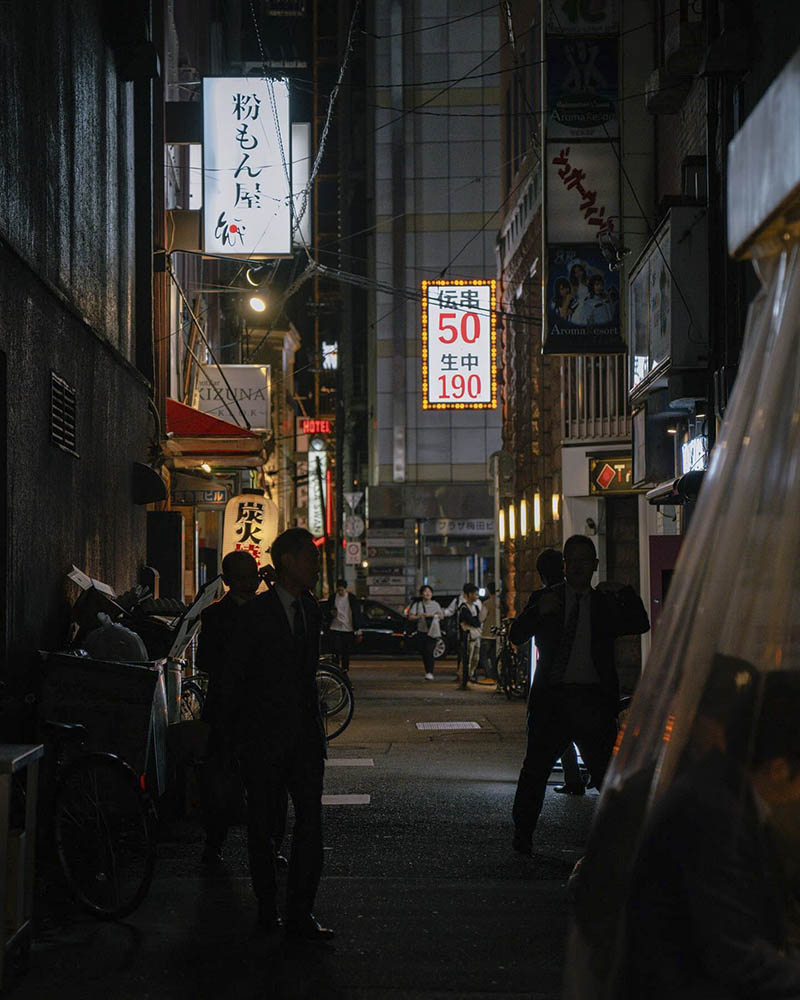 日本纪实街拍街头街景夜景风光摄影作品图片欣赏，ins日本摄影师Shunya审美提升素材