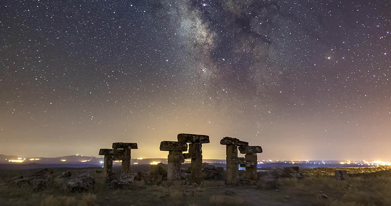 可商用夜空视频大全合集下载，高清实拍唯美星空夜晚天空抖音无版权视频素材