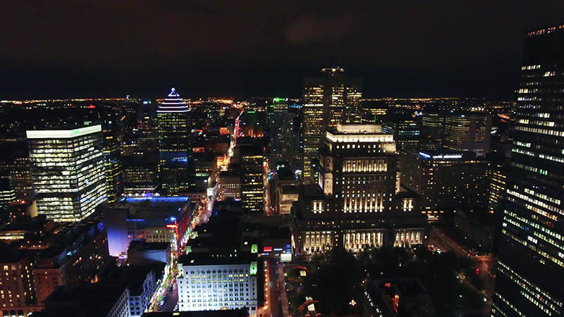 可商用城市夜景视频大全合集下载，高清实拍延时摄影都市夜景航拍4K自媒体剪辑无版权短视频素材