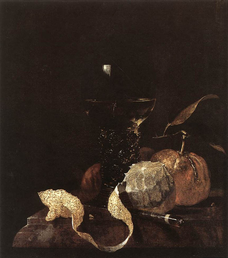 威廉考尔夫willem kalf高清油画作品图片静物美术临摹图素材