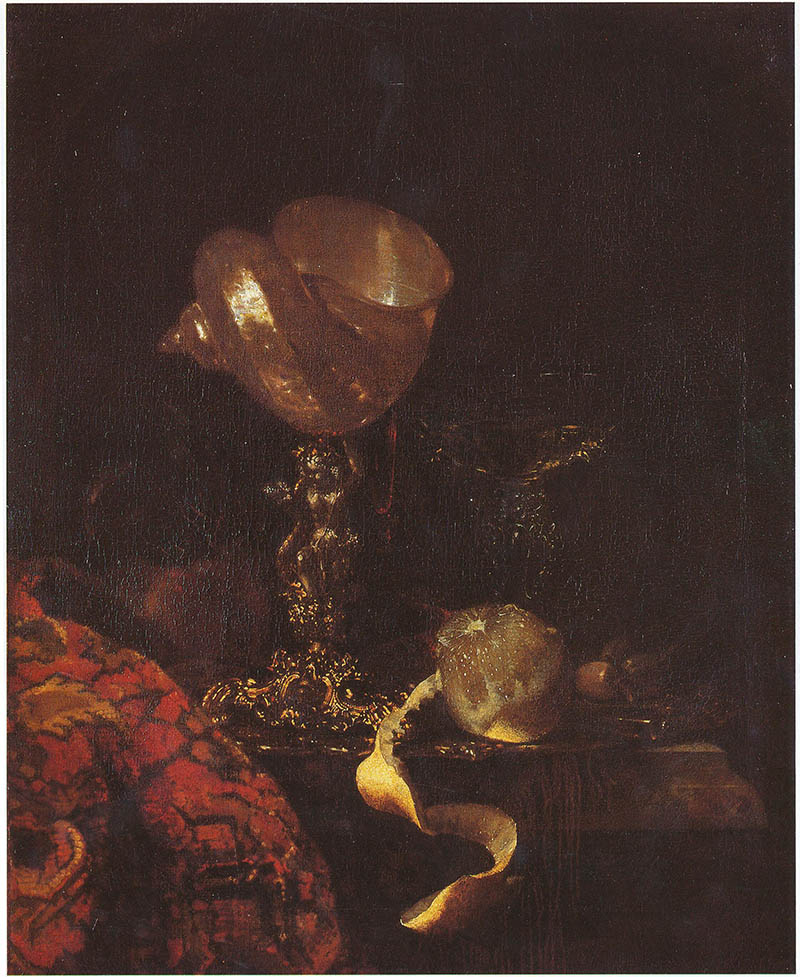 威廉考尔夫willem kalf高清油画作品图片静物美术临摹图素材