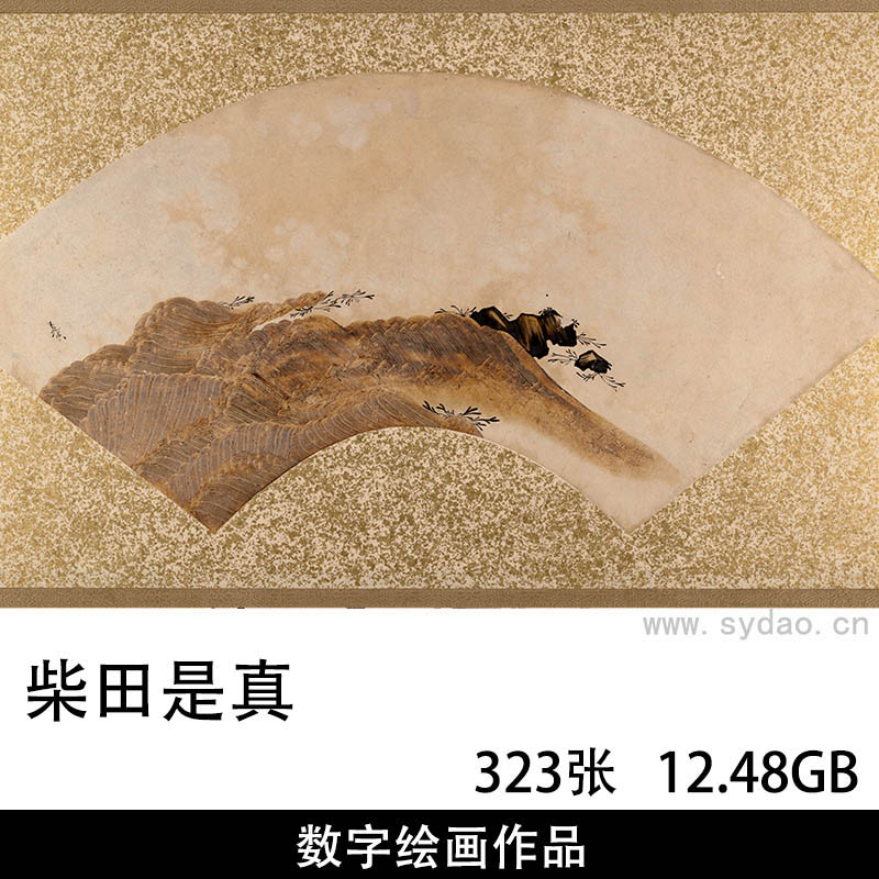 323幅柴田是真日本浮世绘高清图片画册图集，植物花鸟虫鱼水墨装饰画临摹参考素材