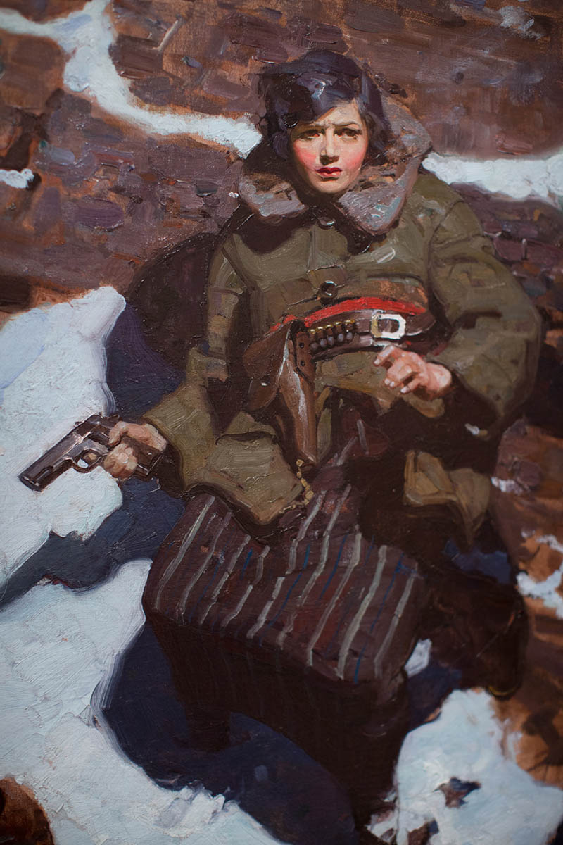 美国画家米德·谢弗(Mead Schaeffer)油画绘画、版画插图作品图片合集图库