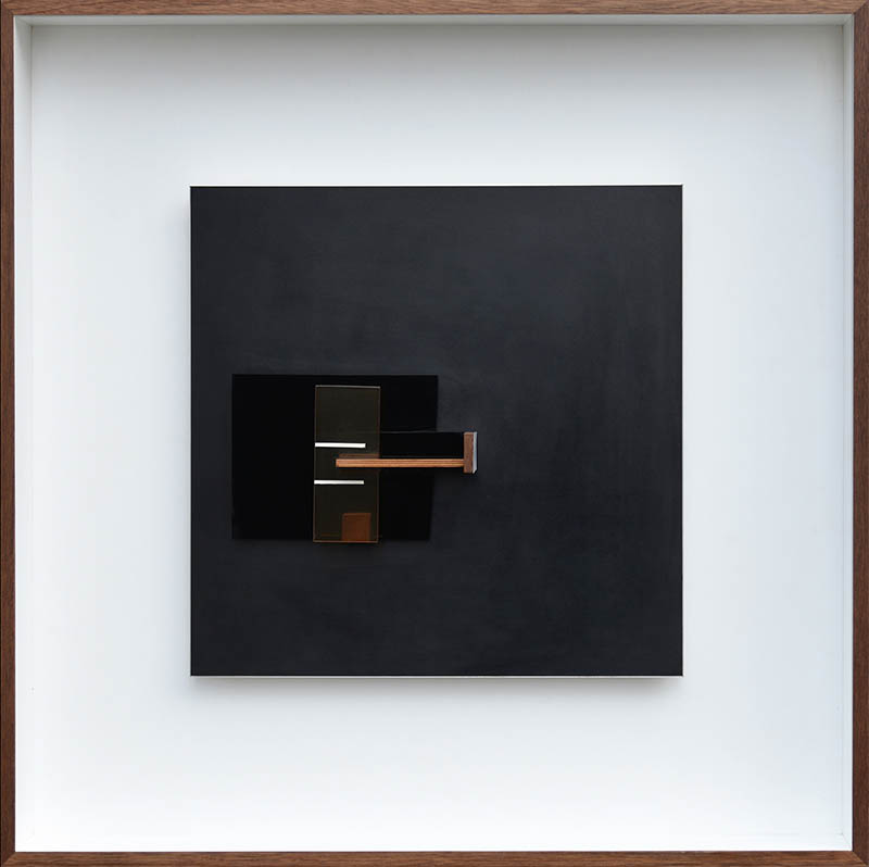 英国画家维克多·帕斯莫尔（Victor Pasmore）抽象绘画油画作品图片欣赏