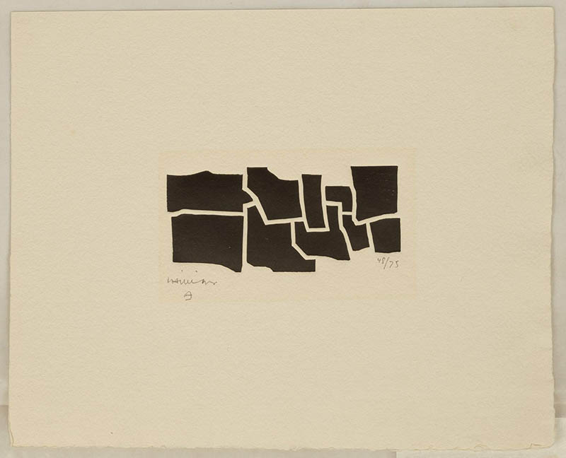 西班牙画家艾德瓦尔多·奇立达（Eduardo Chillida）抽象绘画作品合集欣赏