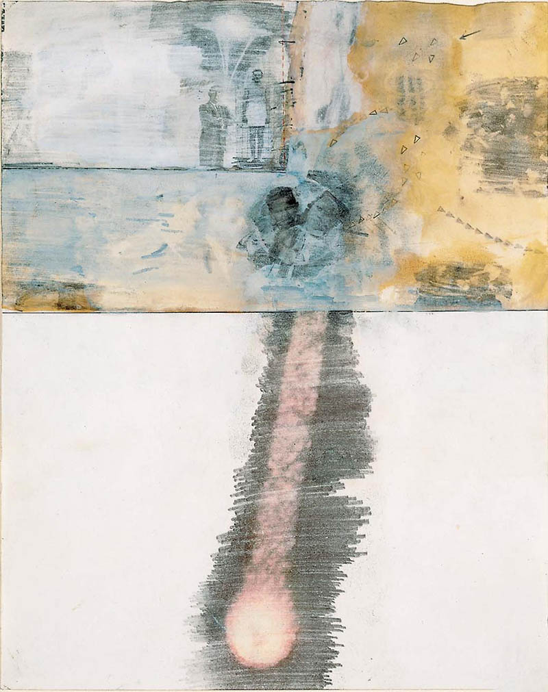 美国画家劳森伯格Robert Rauschenberg高清抽象绘画油画作品图片欣赏