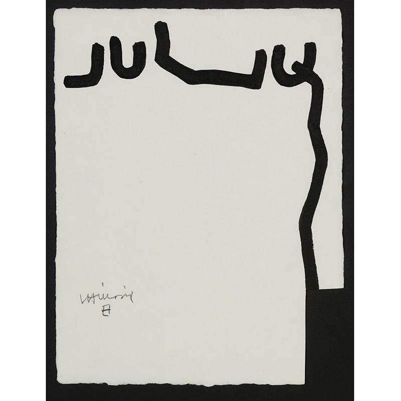 西班牙画家艾德瓦尔多·奇立达（Eduardo Chillida）抽象绘画作品合集欣赏