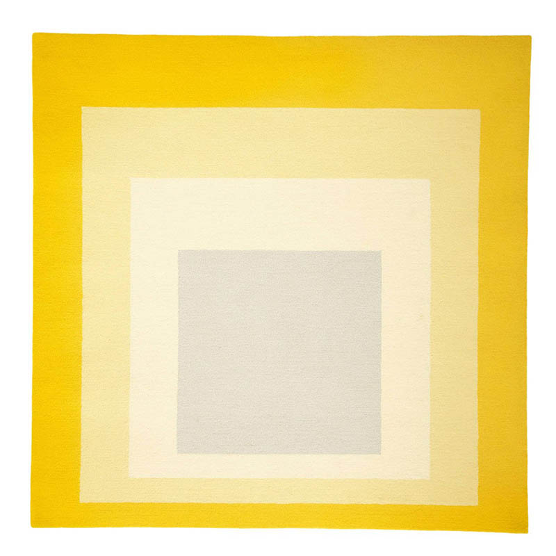 美国画家约瑟夫·艾伯斯（Josef Albers）抽象绘画几何油画作品合集欣赏