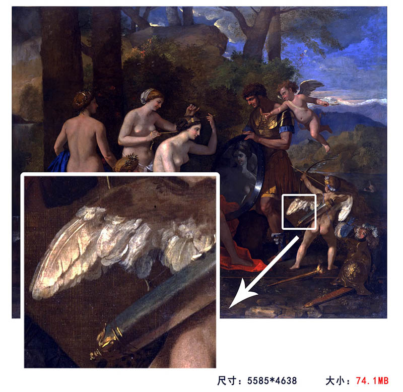 法国画家尼古拉斯·普桑高清古典油画作品图片合集，宗教人物神话临摹油画素材