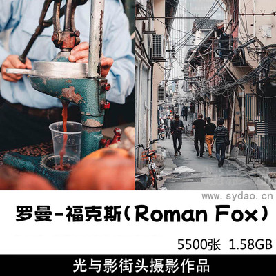5500张伦敦街头街拍街景摄影作品图片欣赏，英国摄影师罗曼-福克斯Roman Fox作品审美提升素材