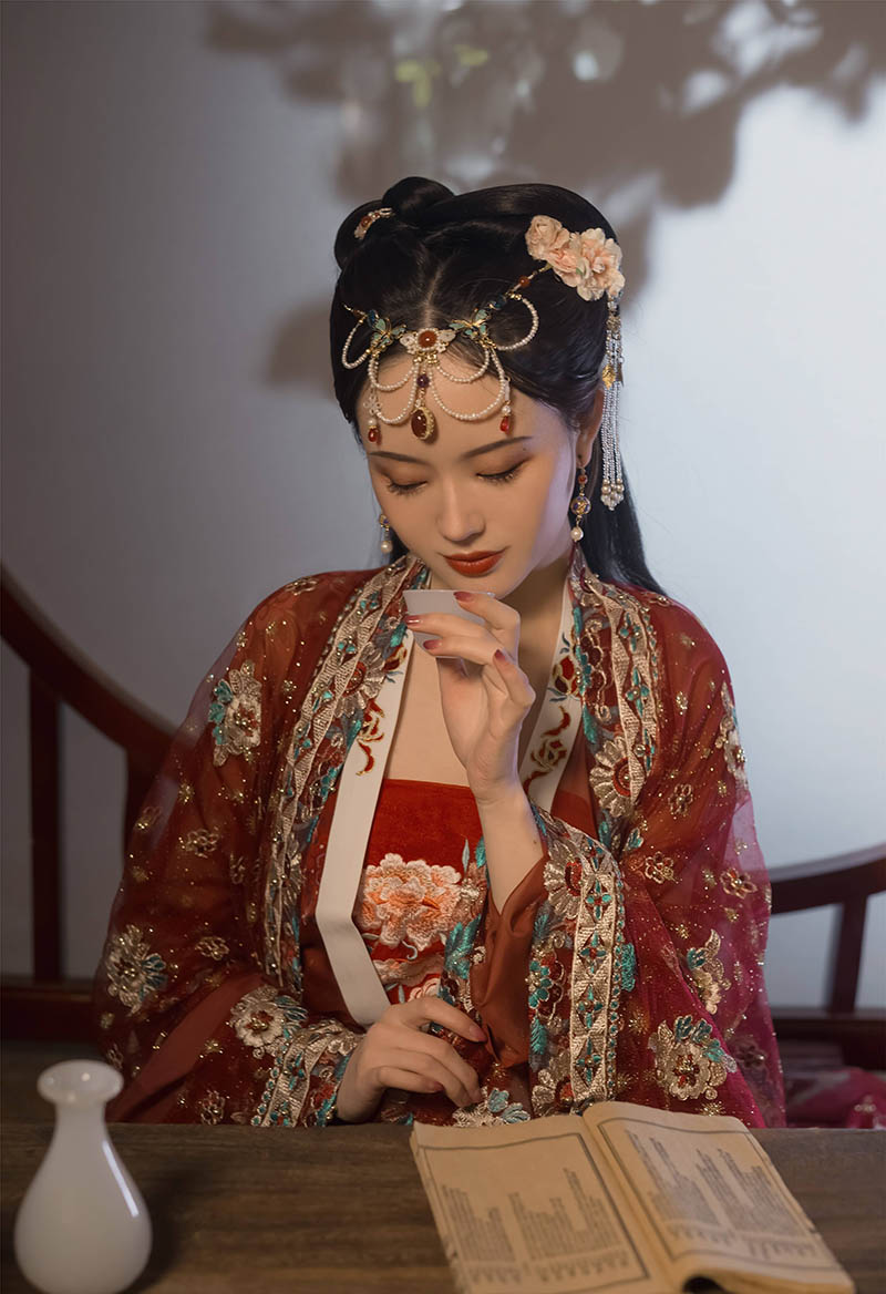 影楼古典美女古装古风汉服写真样片图片大全合集