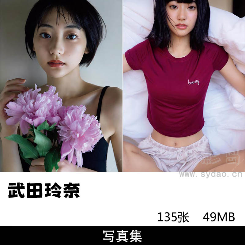 135张日本明星女星Rena Takeda 武田玲奈写真集《Rubeus》图片欣赏