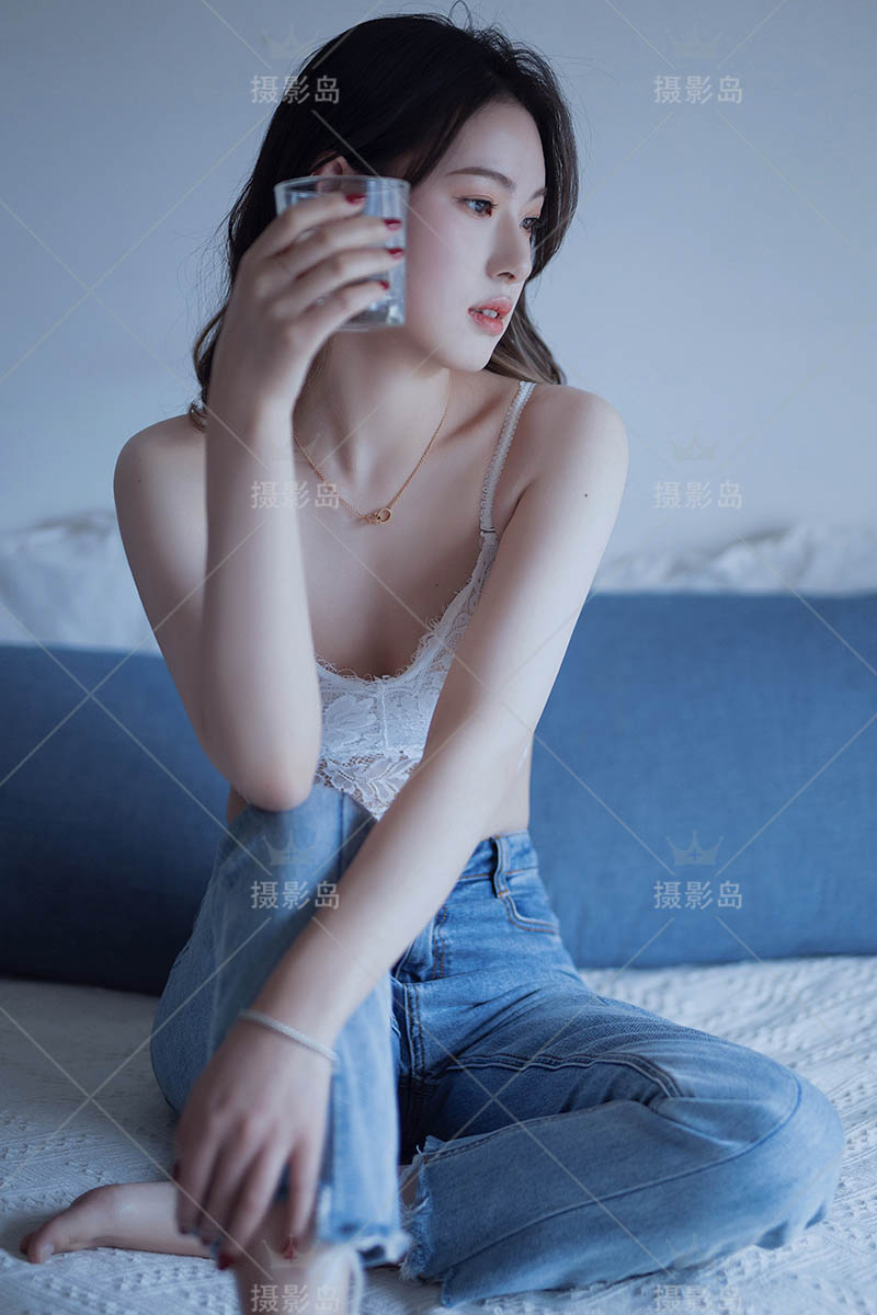 影楼性感美女室内写真样片套图图片素材，室内美女人像写真样照图片大全