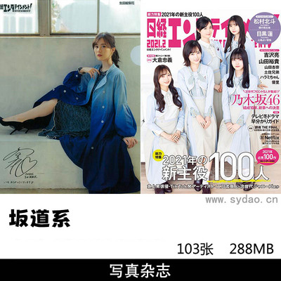 103张坂道系日本偶像女团田村真佑、生田绘梨花、远藤樱、梅澤美波、久保史绪里、樋口日奈等写真集图片