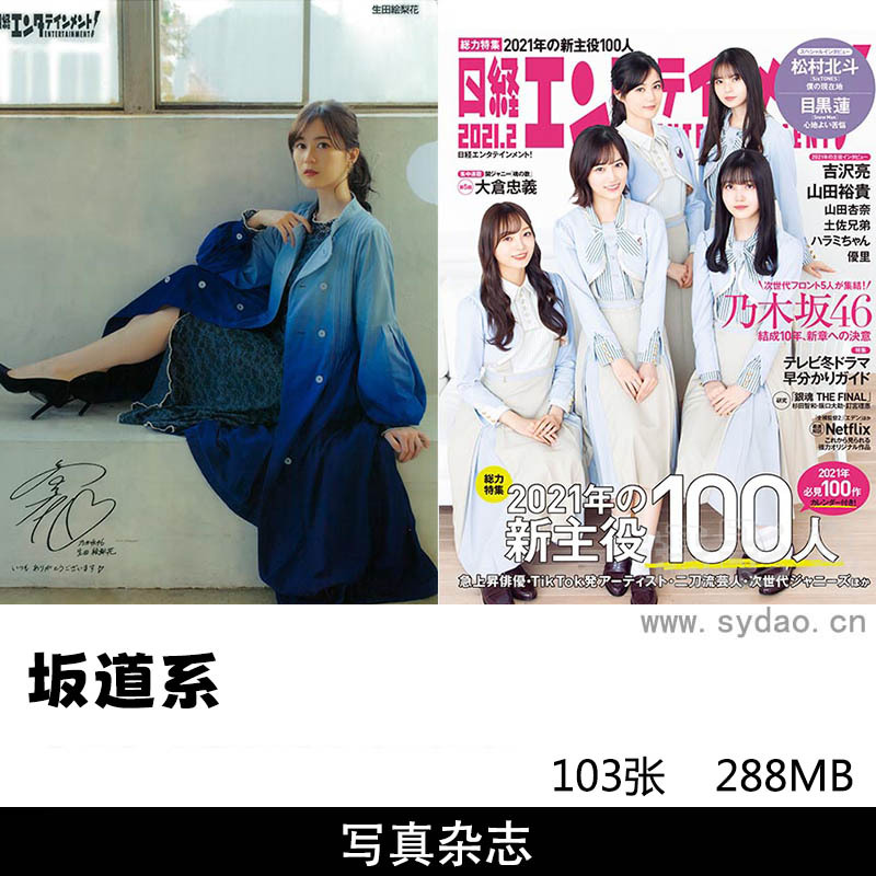 103张坂道系日本偶像女团田村真佑、生田绘梨花、远藤樱、梅澤美波、久保史绪里、樋口日奈等写真集图片