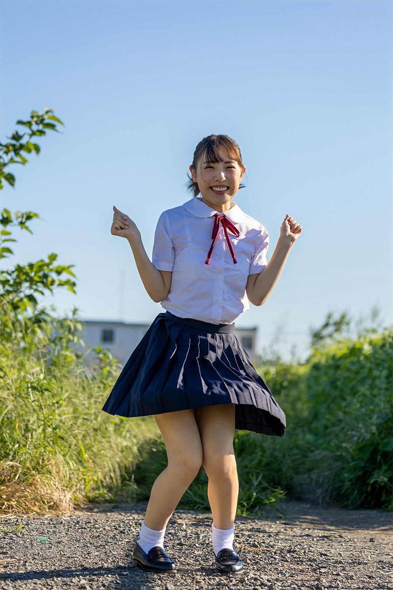 日本女优白桃花（白桃はな）清纯校园美少女写真集《青春》