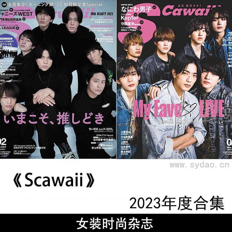 2023年度甜美性感系列女装时尚杂志《Scawaii》(エスカワイイ)合集