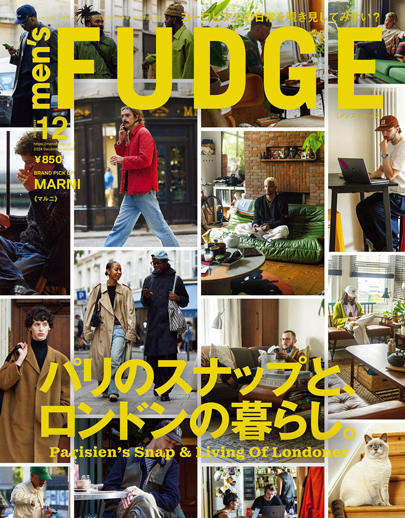 2024年度日本日文欧美男性时尚潮流杂志《men's FUDGE》(メンズファッジ)