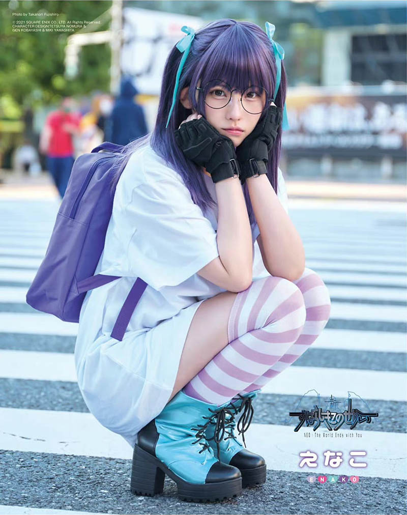 日本Cosplayer杂志模特游戏主播伊织萌（伊织もえ）和服写真集图片