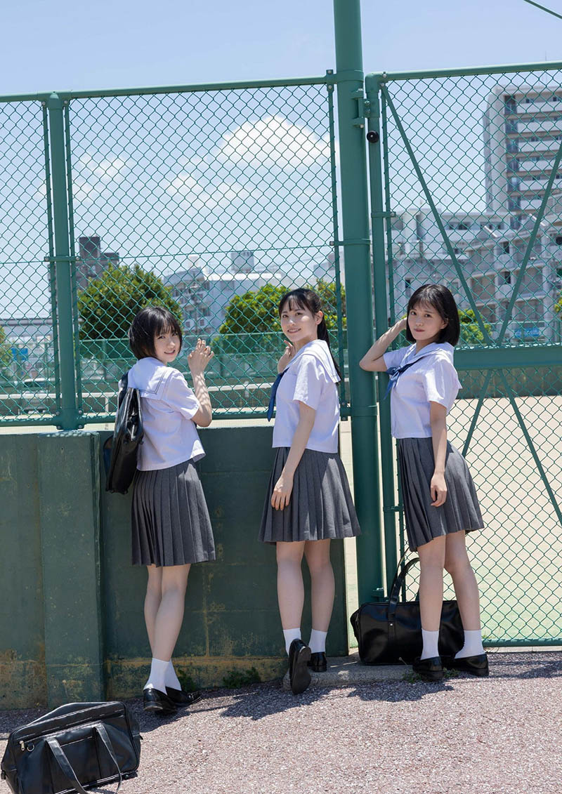 日本艺人模特明星日系风格中学生JK制服学院风写真集《ポカポカデートしよっ♡》《複雑な関係》