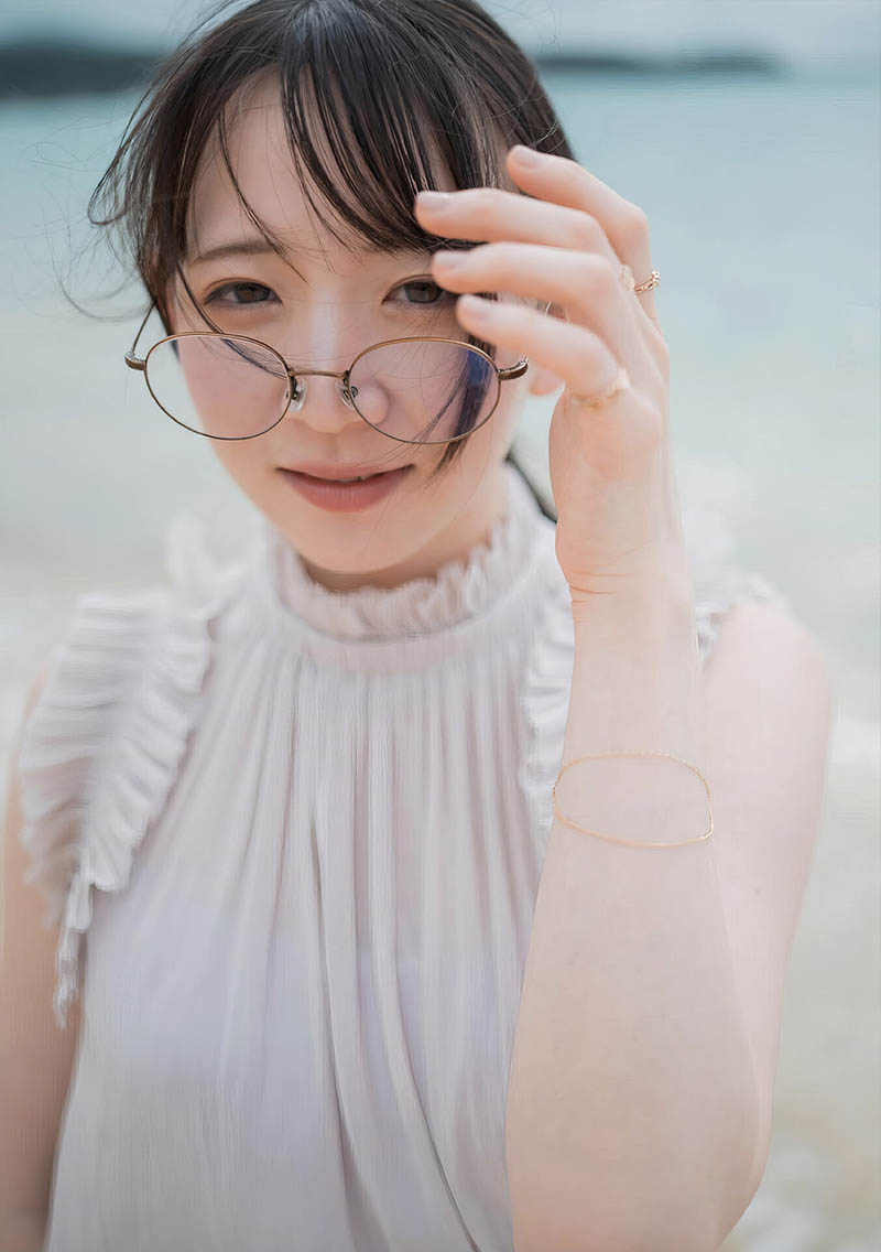 日本明星美女海岛海边度假性感美少女写真集图片《南の島でわたしと一息つきませんか》