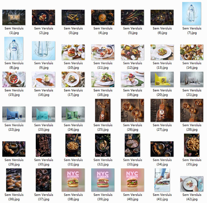 酒、美食、饮料、食材等静物摄影作品欣赏，摄影师Sem Versluis作品