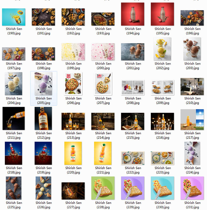 啤酒、甜品、披萨、美食、饮料、液体等静物产品摄影作品欣赏，摄影师Shirish Sen作品