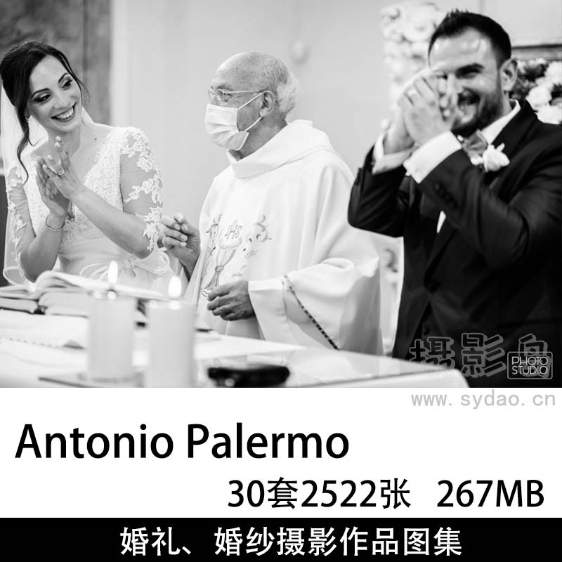 30套2522张国外婚礼记录、婚纱摄影作品图片欣赏，婚礼摄影师Antonio Palermo作品审美提升素材
