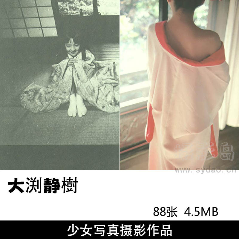 88张风光、少女写真摄影作品图片图集欣赏，摄影师大渕静樹少女写真馆作品审美提升素材
