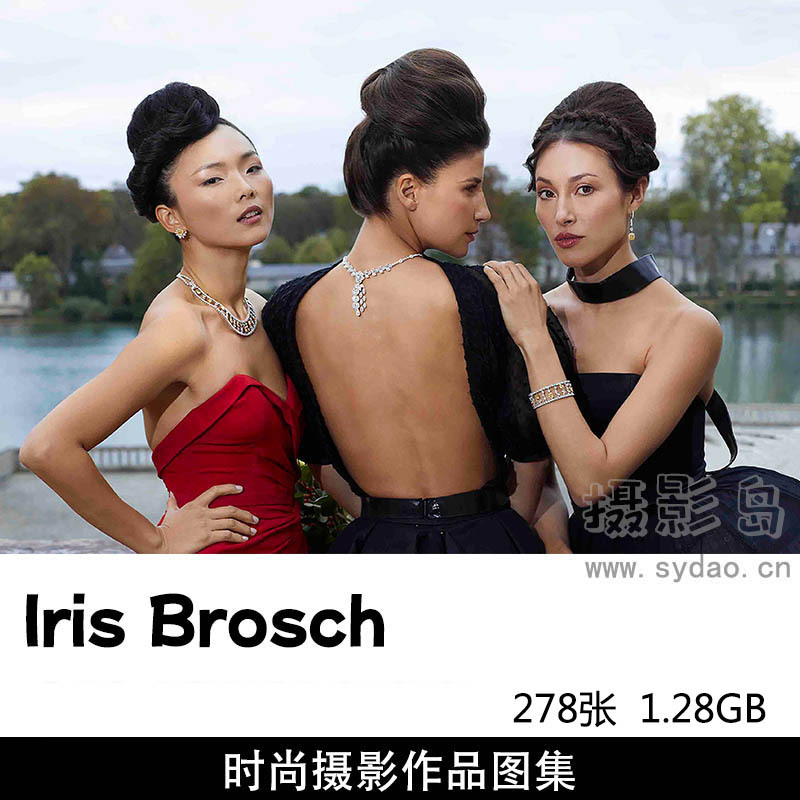 278张欧美商业时尚人像摄影作品图片欣赏，摄影师Iris Brosch审美提升素材
