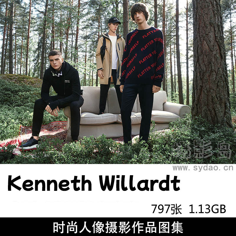 797张商业时尚人像、广告、美妆摄影作品图片欣赏，摄影师Kenneth Willardt审美提升素材