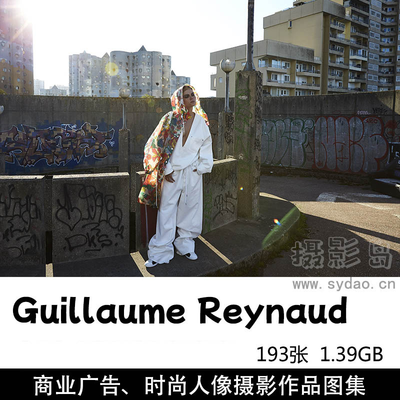 193张时尚人像大片、商业广告摄影作品图片欣赏，法国摄影师Guillaume Reynaud作品审美素材
