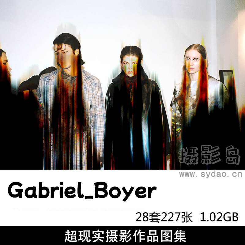 28套227张时尚人像大片、梦幻超现实摄影作品图片欣赏，法国摄影师Gabriel Boyer作品审美提升素材