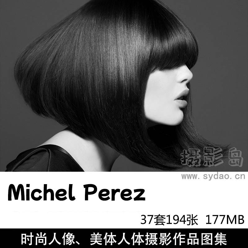 37套194张欧美性感时尚内衣人像、模特美体人体艺术摄影作品图片欣赏，法国摄影师Michel Perez作品