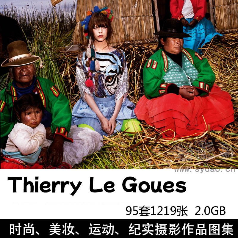 95套1219张欧美时尚人像、运动肖像、人体美体、时尚美妆摄影作品图片欣赏，法国摄影师Thierry Le Gouès作品