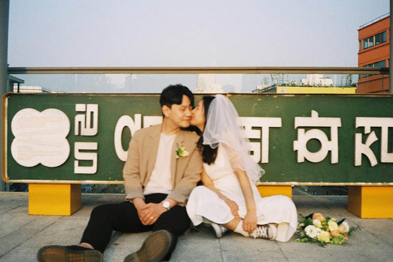 情侣婚纱照人像摄影作品图片欣赏，韩国摄影师adorable_snap审美提升素材